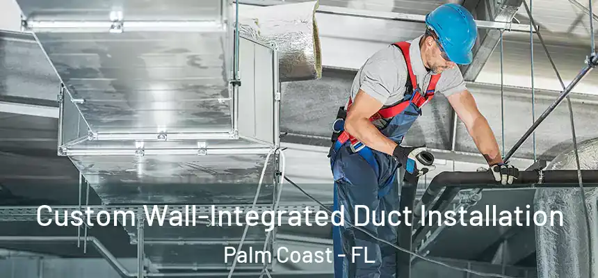 Custom Wall-Integrated Duct Installation Palm Coast - FL