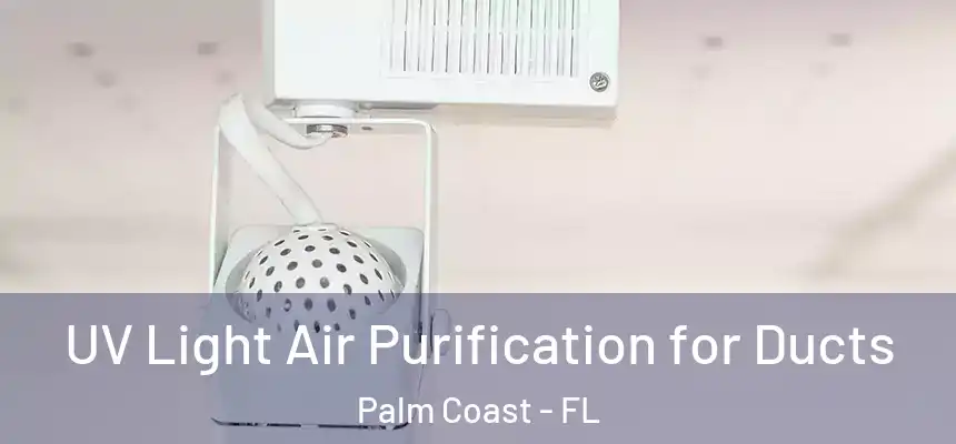 UV Light Air Purification for Ducts Palm Coast - FL